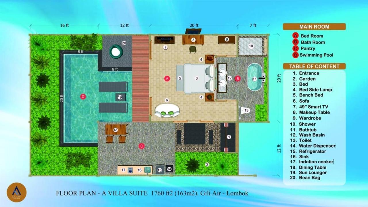 A Villa Gili Air Kültér fotó